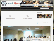 Tablet Screenshot of amerilideres.com